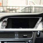 Für Audi A4 / A5 / Q5 Autonavigations-Außenrahmen-Diamant-Dekorationsaufkleber, Navigation Outer Frame Right Drive, Navigation Outer Frame Left Drive – Bild 6