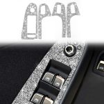 Für Audi A4 / A5 / Q5 Autotürlift-Bedienfeld Diamant-Dekorationsaufkleber, Left Drive Low Configured, Right Drive Low Configured