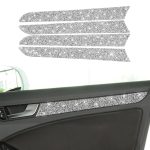 Auto-Innentürverkleidungs-Diamant-Dekorationsaufkleber, linker und rechter Antrieb, Interior Door Panel Trim