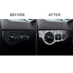 Für Dodge Charger 2011–2014, Auto-Scheinwerferschalter, Diamant-dekorativer Aufkleber, Linkslenker – Bild 6