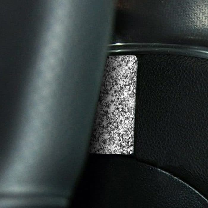 Für Dodge Charger 2011–2014, Auto-Lenkrad links und rechts, Diamant-dekorativer Aufkleber, Linkslenker – Bild 5