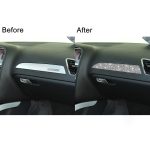 Für Audi A4 / A5 / Q5 Auto-Armaturenbrettverkleidung, Diamant-Dekorationsaufkleber, Dashboard Trim Left Drive, Dashboard Trim Right Drive – Bild 7