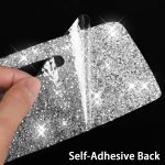 Für Dodge Charger 2011–2014, Auto-AC-Steuerung, CD-Panel, Diamant-dekorativer Aufkleber, Linkslenker – Bild 4