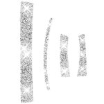 Für Dodge Charger 2011–2014, Auto-Aufbewahrungsbox-Rahmen, Diamant-dekorativer Aufkleber, Linkslenker – Bild 3