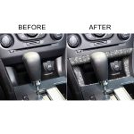 Für Dodge Charger 2011–2014, Auto-Aufbewahrungsbox-Rahmen, Diamant-dekorativer Aufkleber, Linkslenker – Bild 6