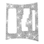 Für Dodge Charger 2011–2014, Auto-Automatikschalttafel, Diamant-dekorativer Aufkleber, Linkslenker – Bild 2