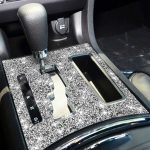 Für Dodge Charger 2011–2014, Auto-Automatikschalttafel, Diamant-dekorativer Aufkleber, Linkslenker – Bild 5