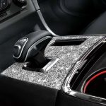 Für Dodge Charger 2011–2014, Auto-Handschalttafel, Diamant-dekorativer Aufkleber, Linkslenker