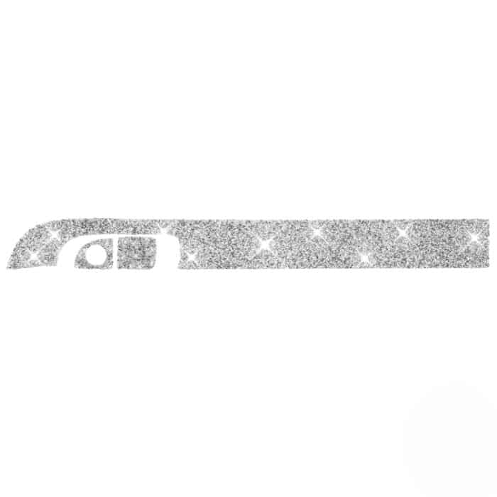 Für Dodge Charger 2011-2014 3 Teile/satz Auto Beifahrersitz Aufbewahrungsbox Griff Diamant Dekorative Aufkleber, Linkslenker – Bild 2