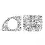 Für Dodge Charger 2011-2014 3 Teile/satz Auto Beifahrersitz Aufbewahrungsbox Griff Diamant Dekorative Aufkleber, Linkslenker – Bild 3