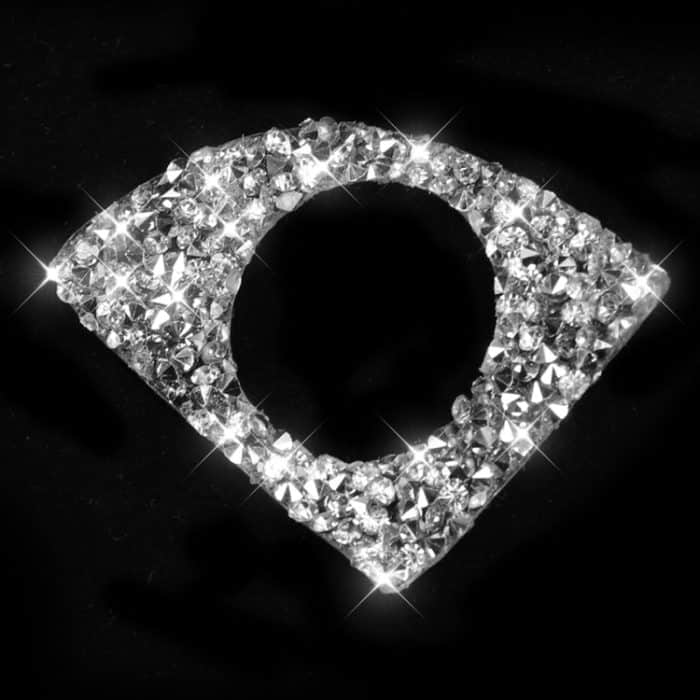 Für Dodge Charger 2011-2014 2 Teile/satz Auto Beifahrersitz Aufbewahrungsbox Griff Diamant Dekorative Aufkleber, Linkslenker – Bild 3