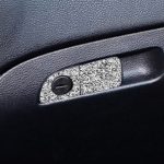 Für Dodge Charger 2011-2014 2 Teile/satz Auto Beifahrersitz Aufbewahrungsbox Griff Diamant Dekorative Aufkleber, Linkslenker – Bild 5