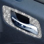 Für Dodge Charger 2011-2014 Autotürgriff B Diamant dekorativer Aufkleber, Linkslenker