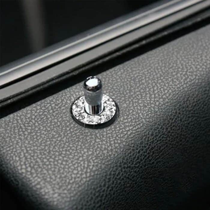 EDA0058198.jpg Für Dodge Charger 2011–2014, Autotürschlossring, Diamant-dekorativer Aufkleber, Linkslenker – Bild 1