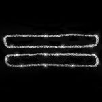 Für Dodge Charger 2011–2014, Autofenster-Defogger, Lüftungsschlitz, Diamant-dekorativer Aufkleber, Linkslenker – Bild 2