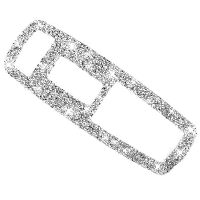 Für Dodge Charger 2011–2014, 5 Stück/Set, Auto-Fensterheber-Knopf, Diamant-dekorativer Aufkleber, Linkslenker – Bild 3