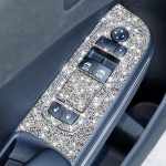 Für Dodge Charger 2011–2014, 9 Teile/satz, Auto-Fensterheber-Panel, Diamant-dekorativer Aufkleber, Linkslenker