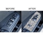 Für Dodge Charger 2011–2014, 9 Teile/satz, Auto-Fensterheber-Panel, Diamant-dekorativer Aufkleber, Linkslenker – Bild 6