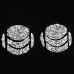 Für Nissan 350Z 2006–2009, 10 Stück Auto-Diamant-Aufkleber für linke und rechte Auslassöffnung, universeller linker und rechter Antrieb – Bild 2