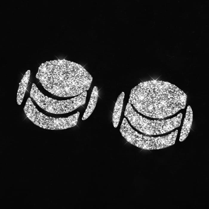 Für Nissan 350Z 2006–2009, 10 Stück Auto-Diamant-Aufkleber für linke und rechte Auslassöffnung, universeller linker und rechter Antrieb – Bild 3