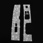 Für Nissan 350Z 2006–2009, Autoglas-Hebe-Diamant-Aufkleber, Rechtsantrieb – Bild 2