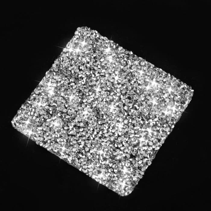 Für Nissan 350Z 2006–2009, Auto-Rückseite der Mittelkonsole, Diamant-Aufkleber, rechter Antrieb – Bild 3