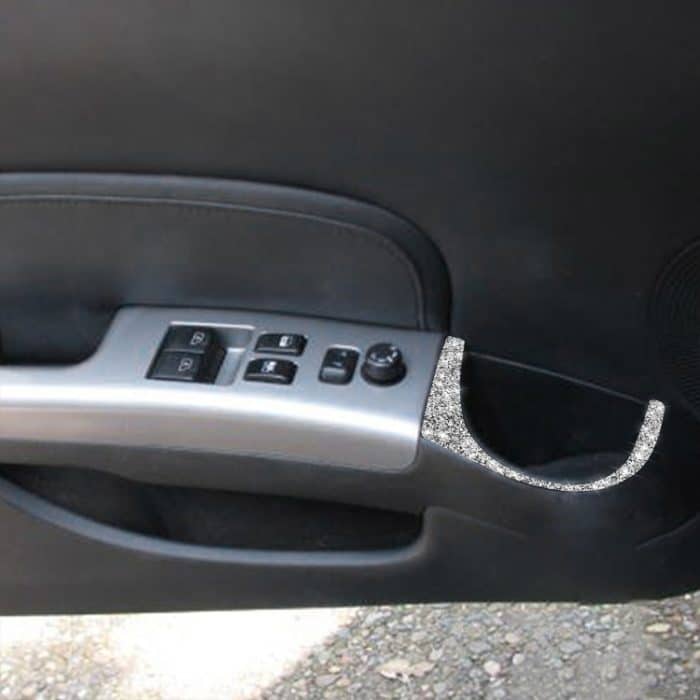 Für Nissan 350Z 2006–2009, Autotür-Wasserbecher-Loch-Diamant-Aufkleber, linker und rechter Antrieb, universell – Bild 6