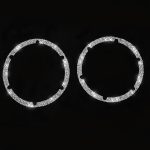 Für Nissan 350Z 2006–2009, Auto-Hecklautsprecher-Surround-Diamant-Aufkleber, linker und rechter Antrieb, universell – Bild 2