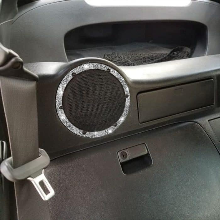 Für Nissan 350Z 2006–2009, Auto-Hecklautsprecher-Surround-Diamant-Aufkleber, linker und rechter Antrieb, universell – Bild 6