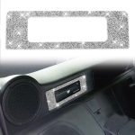 Für Nissan 350Z 2006–2009, Auto-DVD-Player, Diamant-Aufkleber, links und rechts, universell
