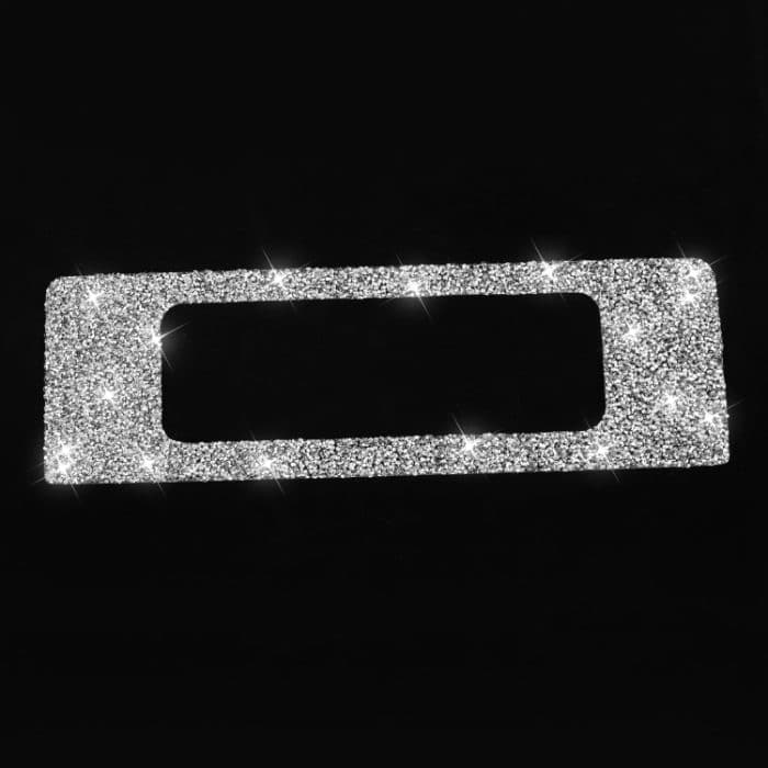 Für Nissan 350Z 2006–2009, Auto-DVD-Player, Diamant-Aufkleber, links und rechts, universell – Bild 2