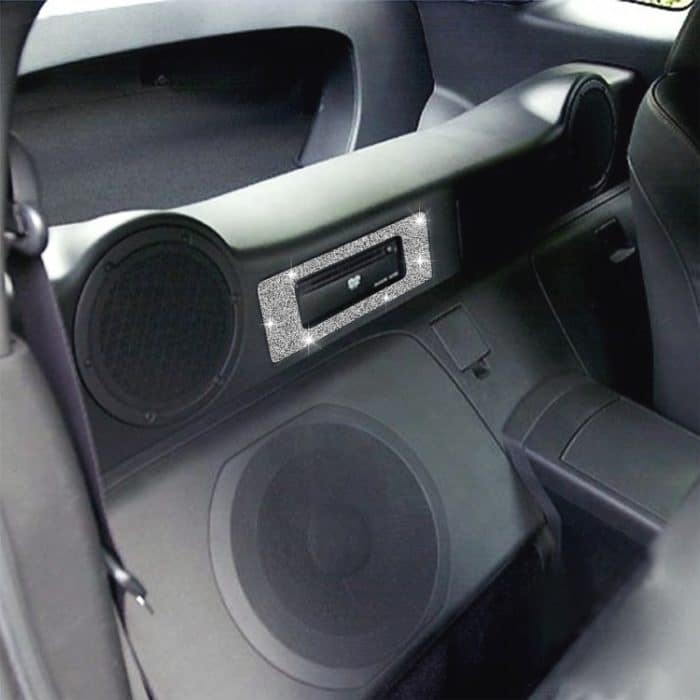 Für Nissan 350Z 2006–2009, Auto-DVD-Player, Diamant-Aufkleber, links und rechts, universell – Bild 6