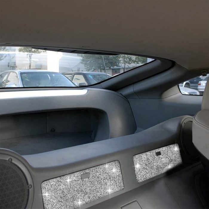 Für Nissan 350Z 2006–2009, Auto-Heck-Aufbewahrungsbox, Diamant-Aufkleber, linker und rechter Antrieb, universell – Bild 6