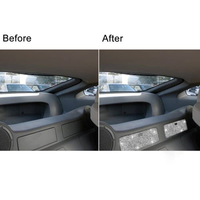 Für Nissan 350Z 2006–2009, Auto-Heck-Aufbewahrungsbox, Diamant-Aufkleber, linker und rechter Antrieb, universell – Bild 7