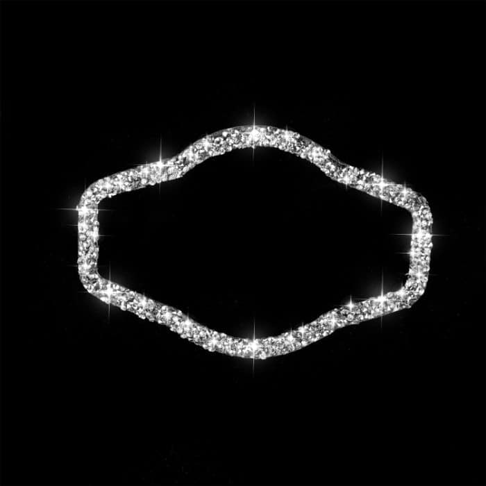 Auto-Scheinwerferschalterrahmen, Diamant-Dekorationsaufkleber, linker und rechter Antrieb, Headlight Switch Frame – Bild 2