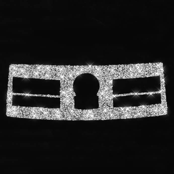 Für Nissan 350Z 2006–2009, Auto-Navigationssystem, Diamant-Aufkleber, links und rechts, universell – Bild 2