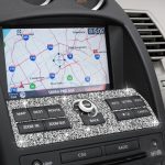 Für Nissan 350Z 2006–2009, Auto-Navigationssystem, Diamant-Aufkleber, links und rechts, universell – Bild 6