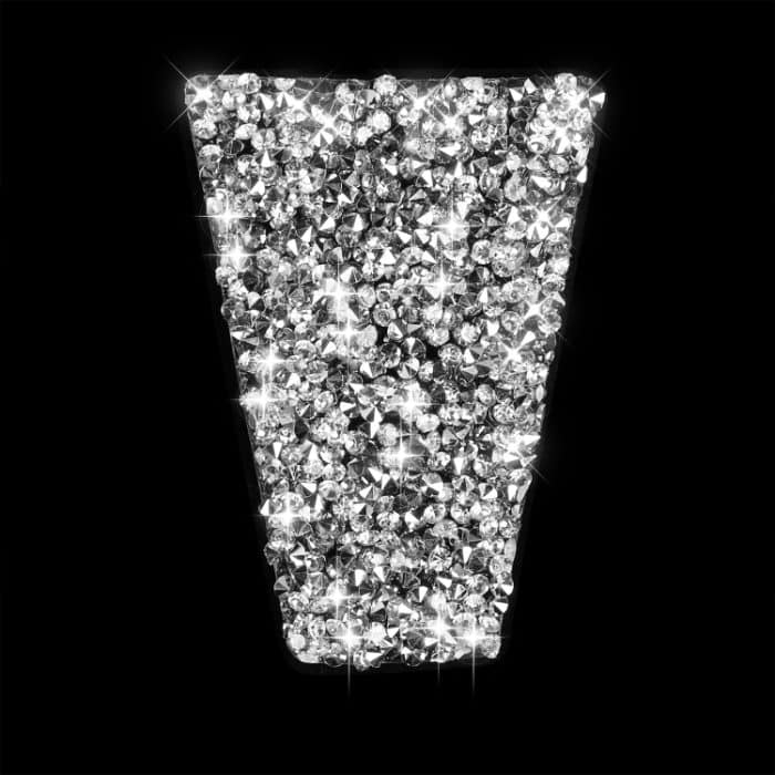 Für Tesla Model S/X Auto-Lenkrad-Diamantaufkleber, linker und rechter Antrieb, universell – Bild 2