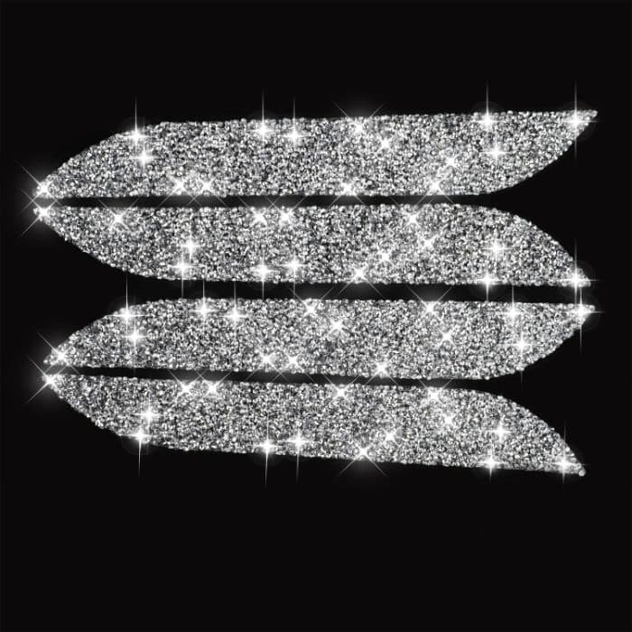 Für Tesla Model S Auto-Außengriff-Diamantaufkleber, linker und rechter Antrieb universell – Bild 2