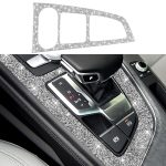 Für Audi A4L / A5 2017–2019, großes Getriebe-Panel, Diamant-Dekorationsaufkleber, Left Drive, Right Drive