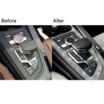 Für Audi A4L / A5 2017–2019, großes Getriebe-Panel, Diamant-Dekorationsaufkleber, Left Drive, Right Drive – Bild 6