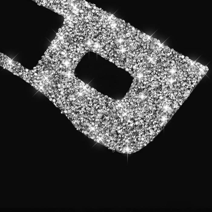 Für Tesla Model 3 Auto-Fensterheber-Knopf, Diamant-Aufkleber, linker Antrieb – Bild 3