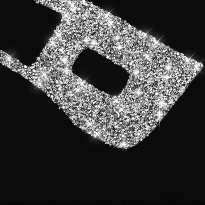 Für Tesla Model 3 Auto-Fensterheber-Knopf, Diamant-Aufkleber, rechter Antrieb – Bild 3