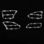 Für Tesla Model X Car Central Control Instrument Air Outlet Diamond Sticker, Right Drive – Bild 2