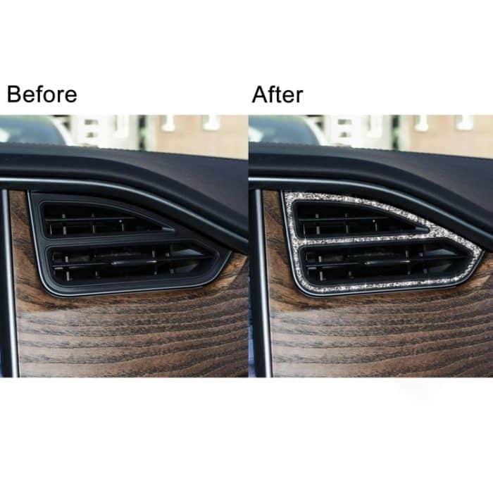Für Tesla Model X Car Central Control Instrument Air Outlet Diamond Sticker, Right Drive – Bild 7