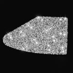 Für Tesla Model S Car Charging Port Board Diamantaufkleber, Links- und Rechtsantrieb Universal – Bild 2