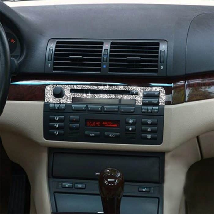 Car Center Control Panel oberer Diamant-Dekorationsaufkleber, linker und rechter Antrieb, Center Control Panel Upper – Bild 6