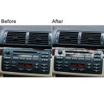 Car Center Control Panel oberer Diamant-Dekorationsaufkleber, linker und rechter Antrieb, Center Control Panel Upper – Bild 7