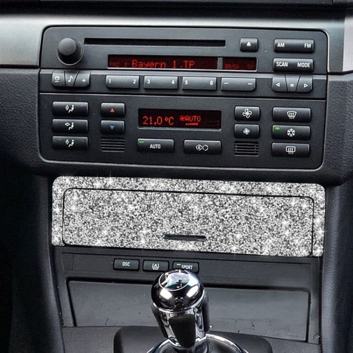 Auto-Schaltknopf-Rahmen, Diamant-Dekorationsaufkleber, linker Antrieb, Gear Button Frame – Bild 6