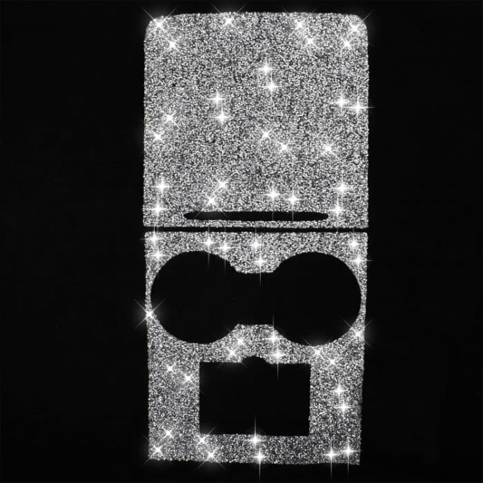 Für Tesla Model 3 Car Center Control Panel mit Loch-Diamant-Aufkleber, linker und rechter Antrieb, universell – Bild 2